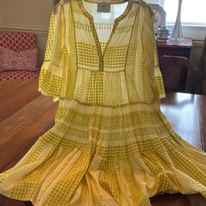 Kopal block print dress size Medium